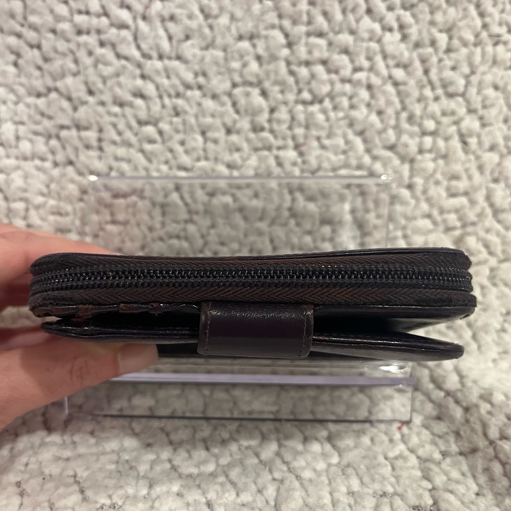 Prada Purple Leather Bifold Wallet - Picture 3 of 14